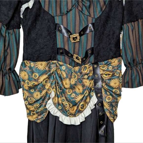 Women's Adult Steampunk Costume, Size Large 10/ 12 - Picture 2 of 5